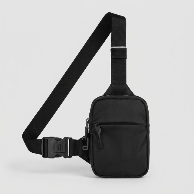 Sling Bag 2 - Med Stålvajer & Hemlig Bakficka