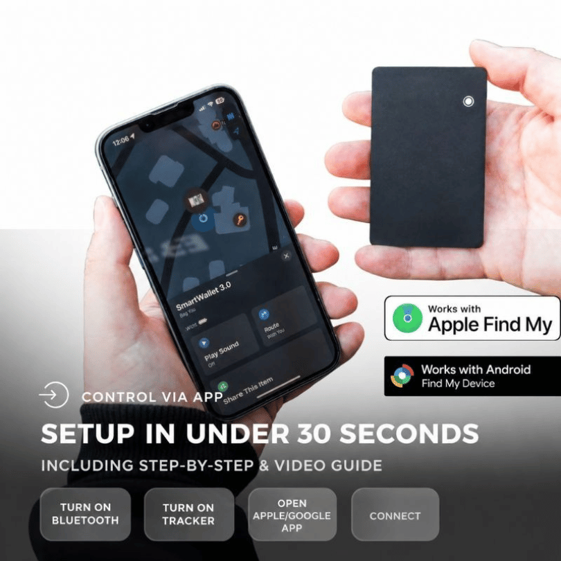 Tracking Card 3.0 for Apple & Android